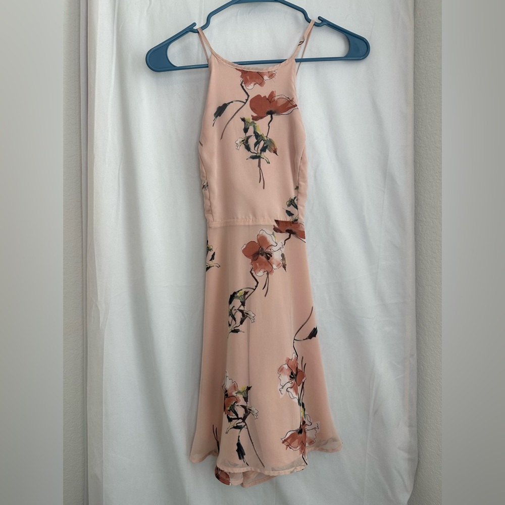 Lulus Floral Mini Dress